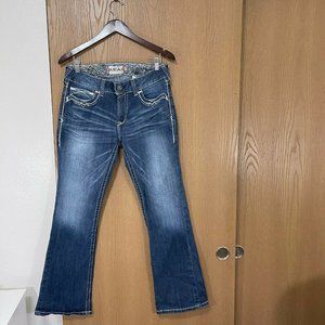 Ariat Real Denim Womens Blue Bootcut Jeans Size 31